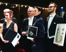 Lina Nyberg received the prestigious Jazz Prize from the Royal Swedish Academy of Music